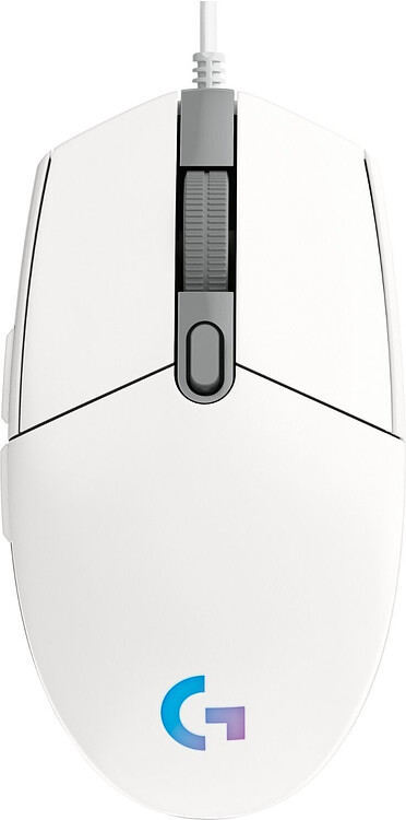 Мышь Logitech G102 LightSync белый (910-005809)