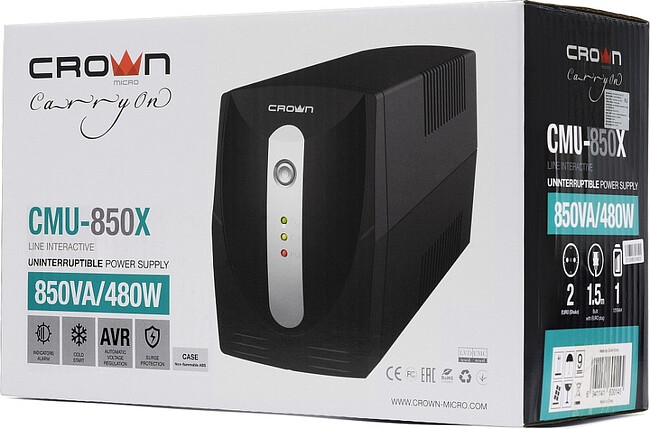Источник бесперебойного питания CrownMicro CMU-1000X