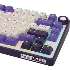 Клавиатура Royal Kludge R75 K Silver switch/Blackberry