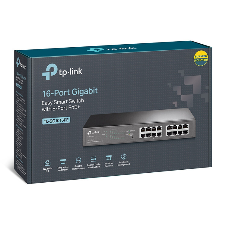 Коммутатор TP-Link TL-SG1016PE