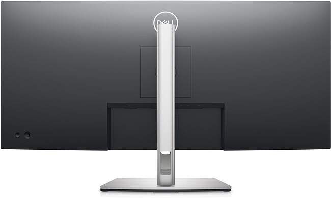 Монитор Dell P3424WE серебристый/черный