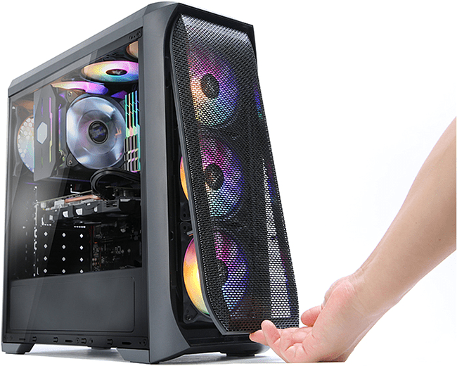 Корпус Zalman N5 MF Без БП черный