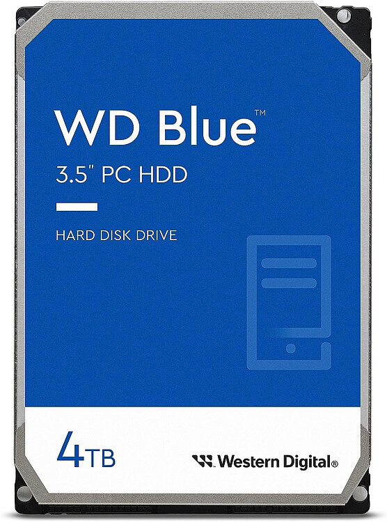 Жесткий диск WD Blue 4Tb (WD40EZAX)