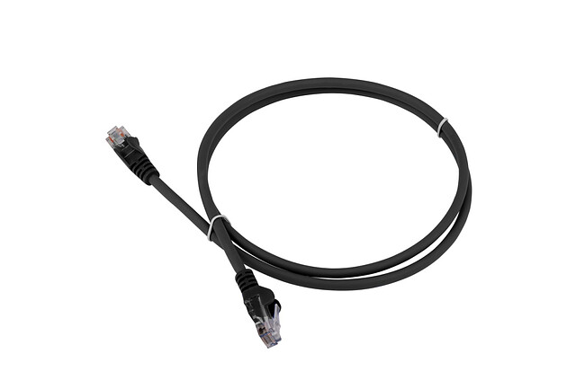 Патч-корд Lanmaster LAN-PC45/U5E-10-BK черный