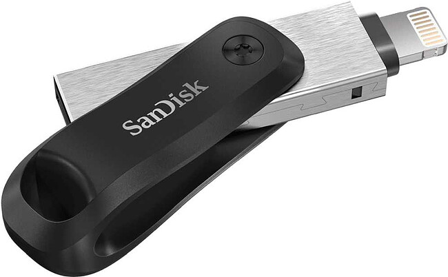 USB Flash-накопитель SanDisk iXpand GO 128Gb (SDIX60N-128G-GN6NE)
