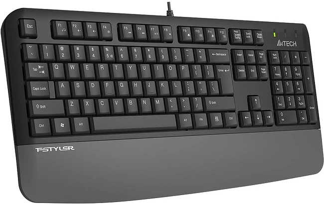 Клавиатура A4Tech Fstyler FK20 серый