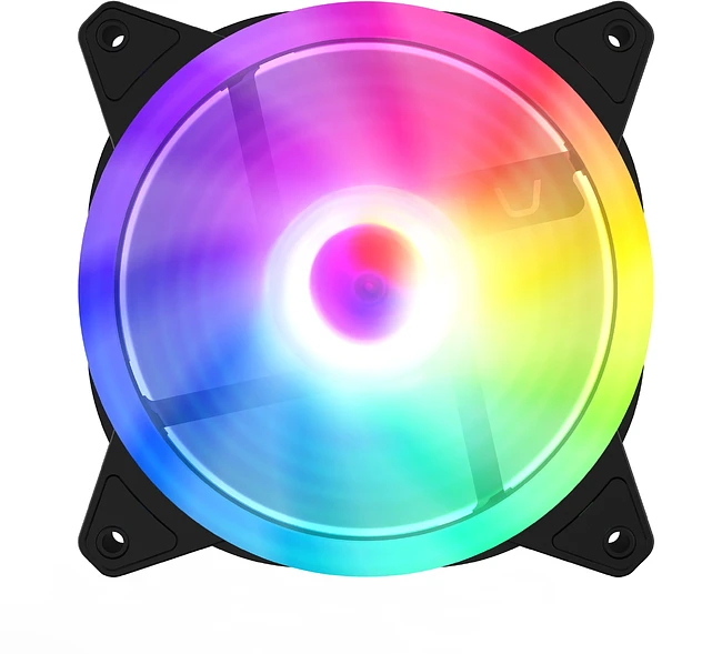 Вентилятор для корпуса GMNG GG-CF120ARGB2-PWMBK ARGB черный Вентилятор для корпуса GMNG GG-CF120ARGB2-PWMBK ARGB черный