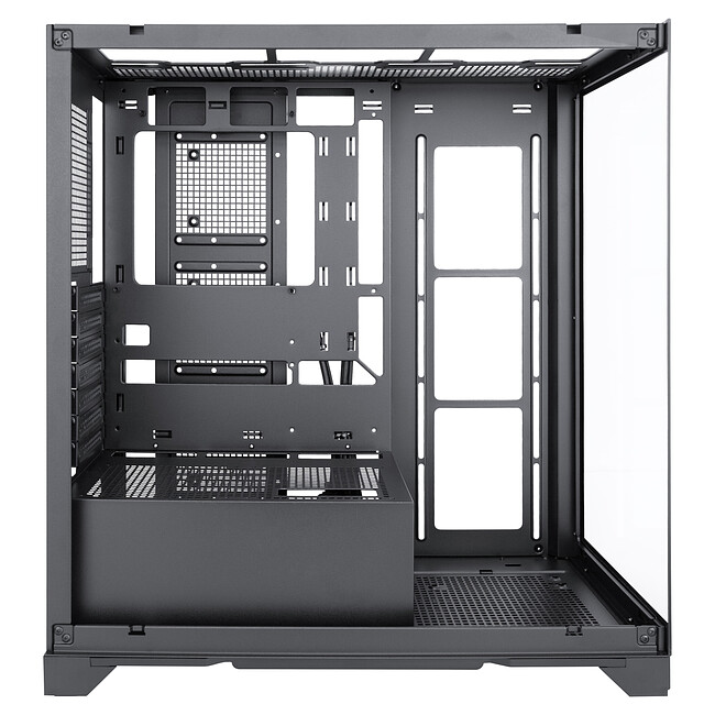 Корпус 1stPlayer Mi8 без БП Black (MI8-BK-3FC7R-1FC7)