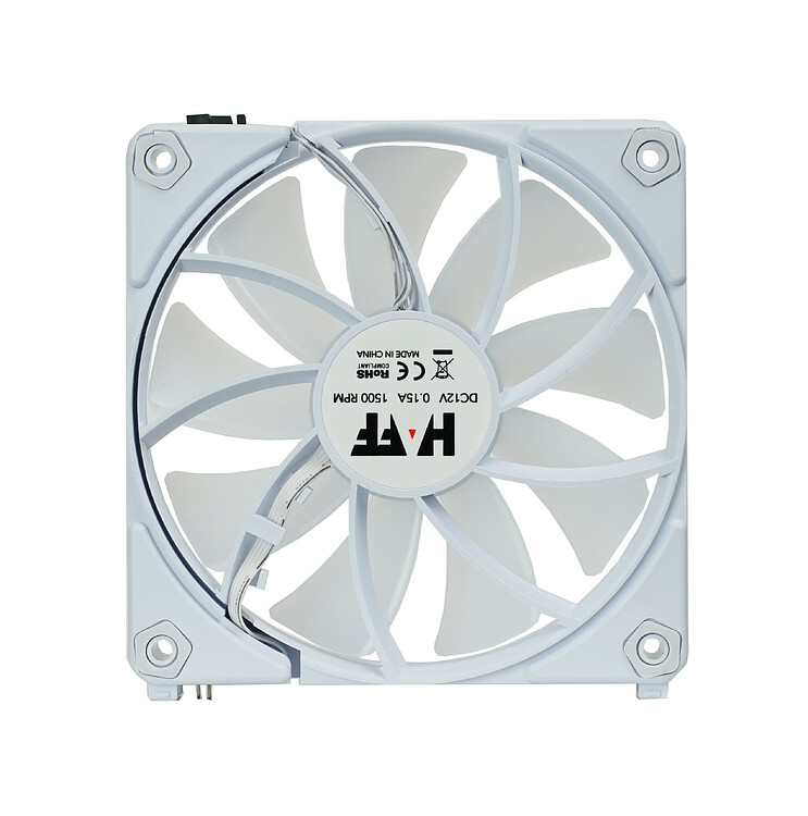 Вентилятор для корпуса HAFF UF120 White PWM
