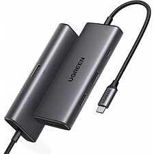 Док-станция Ugreen CM498 Space Gray (15531)