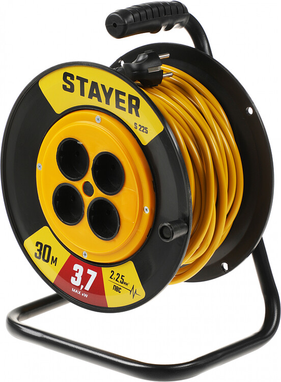 Удлинитель Stayer 55070-30 желтый