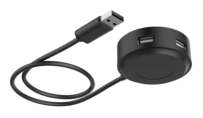 USB-хаб A4Tech HUB-20 черный