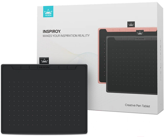 Графический планшет Huion Inspiroy Black (RTS-300)