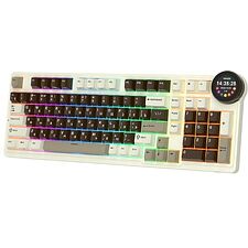 Клавиатура Royal Kludge RK N99 Violet switch/Mokko Grey