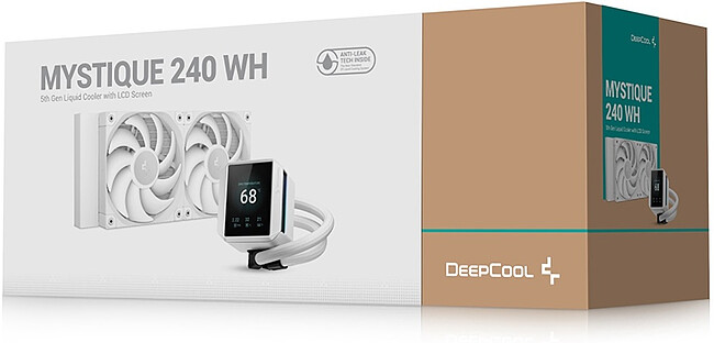 Система жидкостного охлаждения для процессора DeepCool Mystique 240 WH (R-LX240-WHDSNMP-G-1)