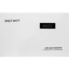 Стабилизатор напряжения Smartwatt AVR Slim 8000RW белый (4512020310009)