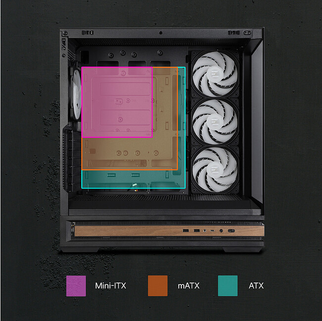 Корпус Zalman P40 Namu Black