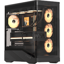 Корпус Formula V Line Crystal U9 PA без БП Black