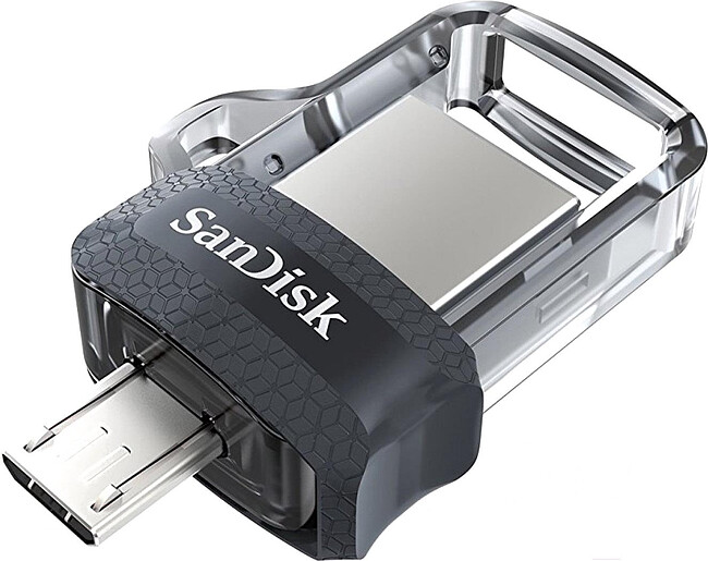 USB Flash-накопитель SanDisk Ultra Dual Drive m3.0 64GB (SDDD3-064G-G46)