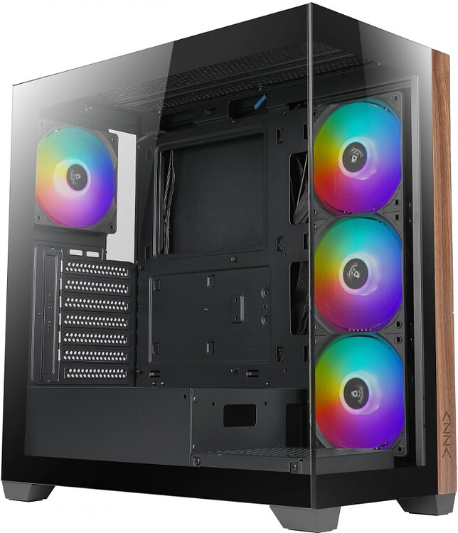 Корпус Azza Neptune черный без БП (CSAZ-491) Корпус Azza Neptune черный без БП (CSAZ-491)