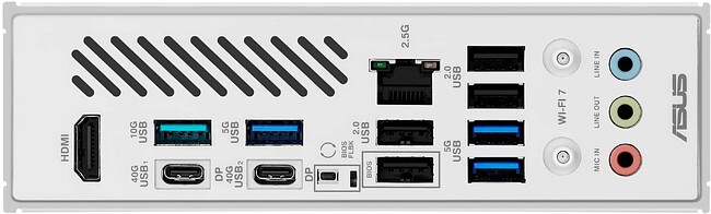Материнская плата ASUS X870 Max Gaming WiFi7 W (90MB1LZ0-M0EAY0)