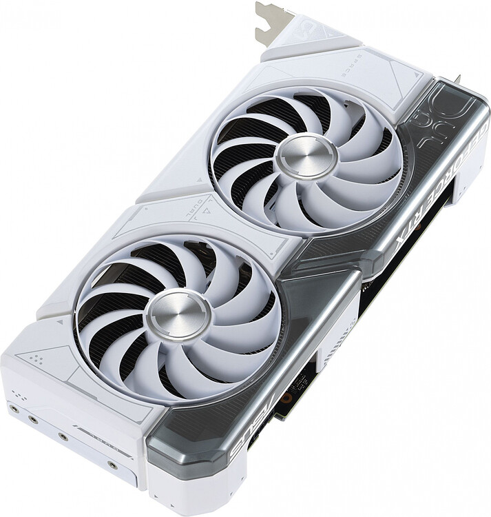 Видеокарта ASUS Dual GeForce RTX 4070 White OC Edition 12GB GDDR6X (DUAL-RTX4070-O12G-WHITE)