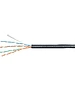 Кабель витая пара Cabeus UTP-4P-Cat.5e-SOLID-OUT-LSZH-UV UTP-4P-CAT.5E-SOLID-OUT-LSZH-U черный