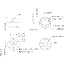 Монтажная коробка для камер видеонаблюдения Dahua DH-PFA3310R