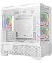 Корпус DeepCool CG380 3F WH ITX без БП белый (R-CG380-WHAGM3-G)