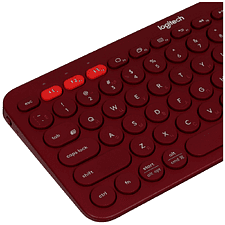 Клавиатура Logitech K380 красный (920-007655)