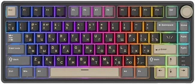 Клавиатура Royal Kludge R75 K Silver switch/Phantom