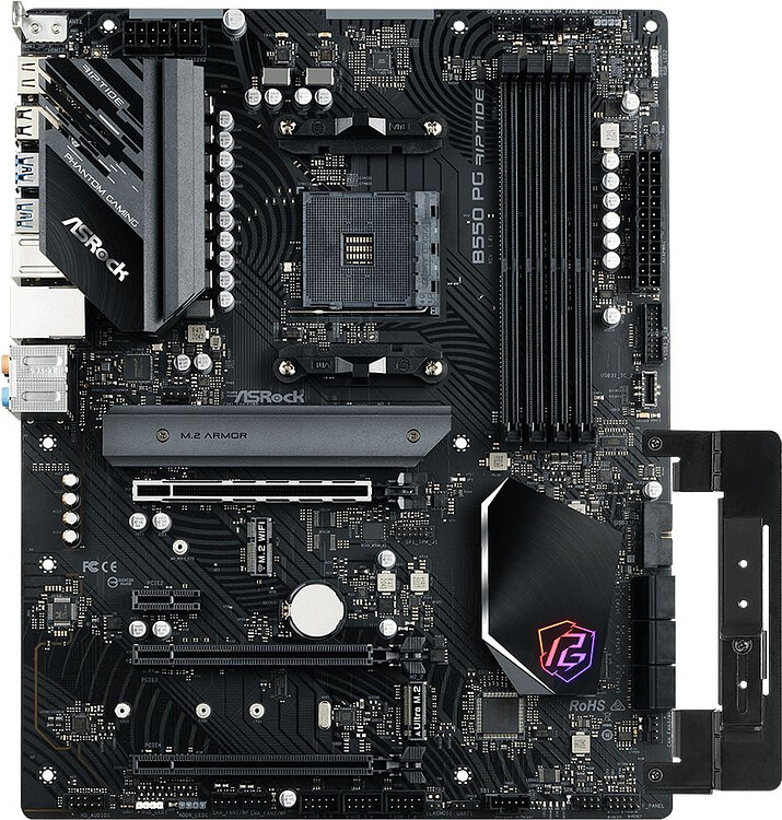 Материнская плата ASRock B550 PG Riptide DDR4