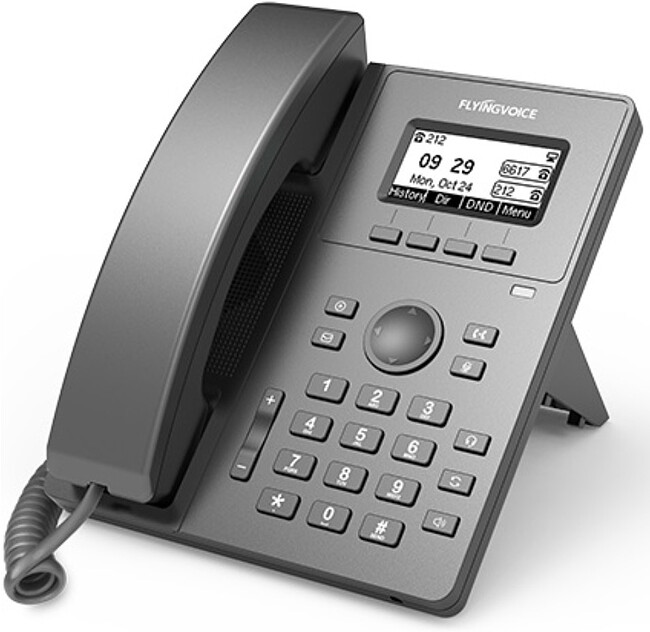 IP-телефон Flying Voice P10 черный