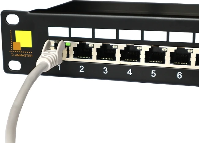 Патч-панель Lanmaster LAN-PPI24S6