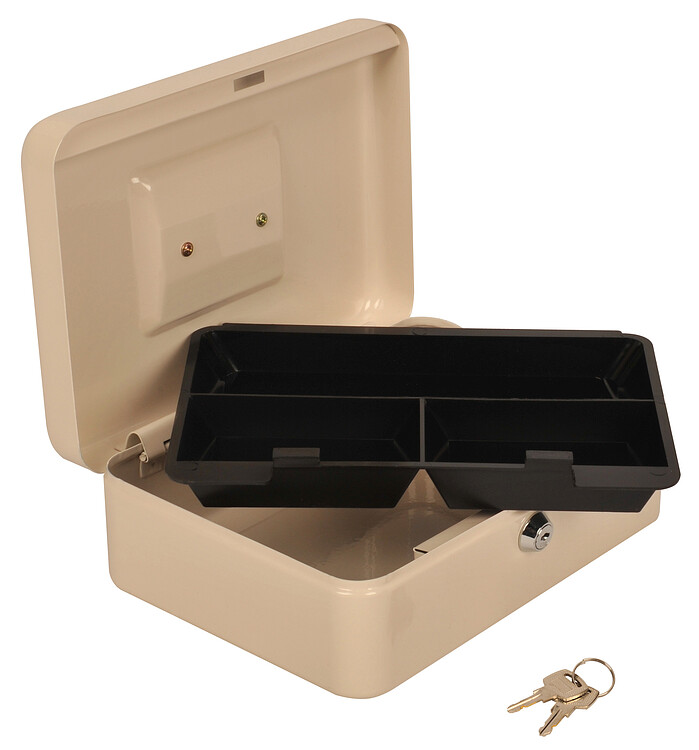 Ящик для денег Cactus CS-CB-003WT бежевый