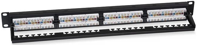 Патч-панель Cabeus PL2-24-Cat.5e-Dual