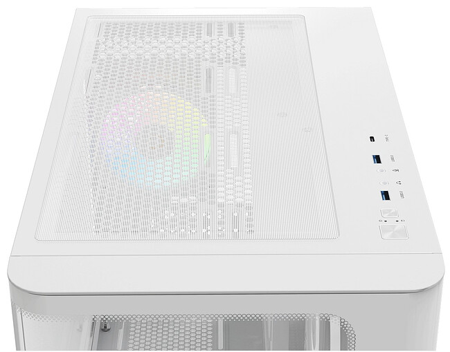 Корпус Ocypus Iota C50 WH Curve ARGB Digital (Iota-C50-WHD300CD-GL)