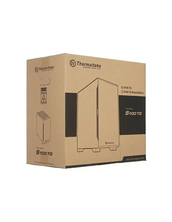 Корпус Thermaltake S100 TG Black без БП (CA-1Q9-00S1WN-00)