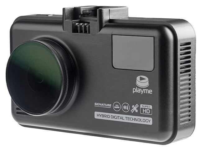 Видеорегистратор-радар детектор-GPS информатор Playme Mark