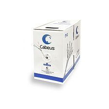 Кабель витая пара Cabeus UTP-4P-Cat.5e-PATCH-GY серый
