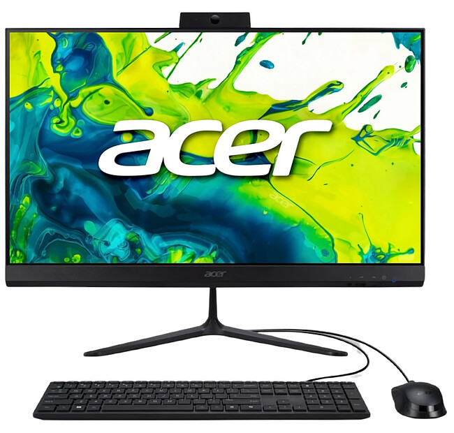 Моноблок Acer Aspire C24B-GKRK черный (DQ.BSPCD.001)