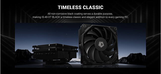 Кулер для процессора ID-Cooling IS-40-XT Black