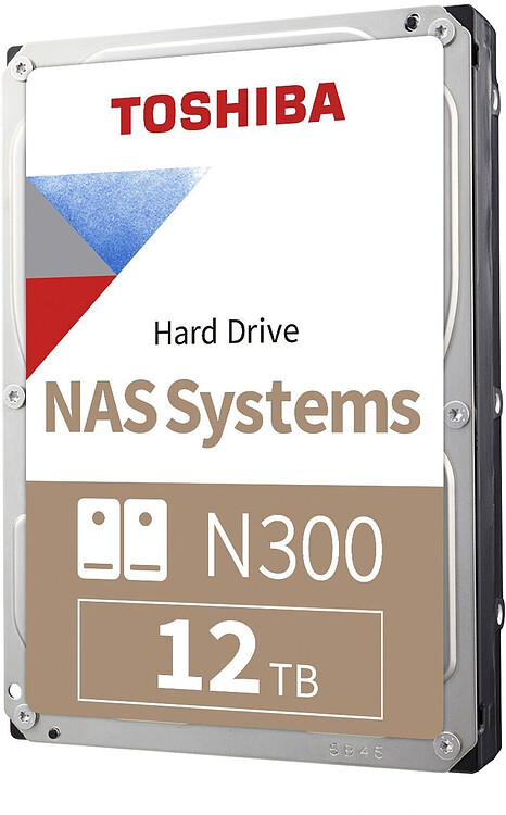 Жесткий диск Toshiba N300 12TB (HDWG51CUZSVA)