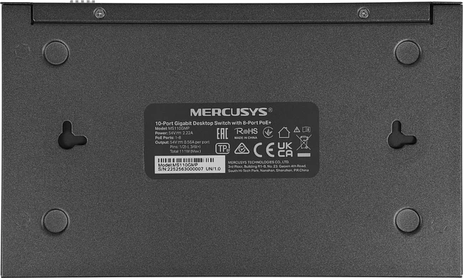 Коммутатор Mercusys MS110GMP