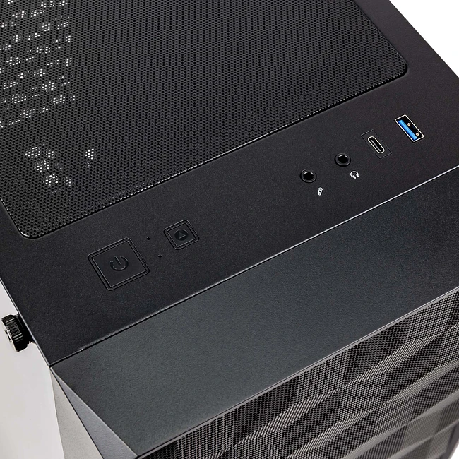 Корпус Hiper BH34-1 черный без БП