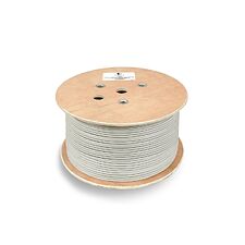 Кабель витая пара Cabeus SFTP-4P-CAT.5E-PATCH-GY серый