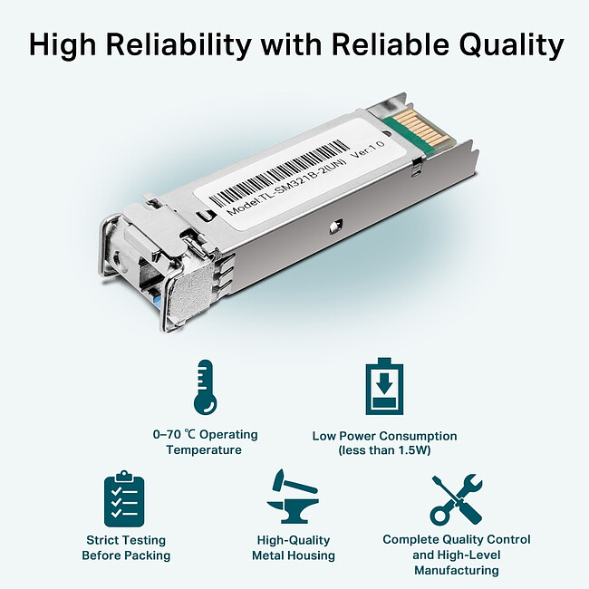 Трансивер SFP TP-Link TL-SM321B-2
