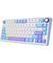 Клавиатура Royal Kludge R75 K Silver switch/Taro Milk