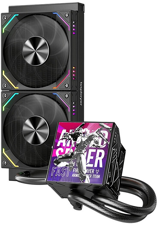 Система жидкостного охлаждения для процессора 1stPlayer FT-240 Black (FT-240-BK)