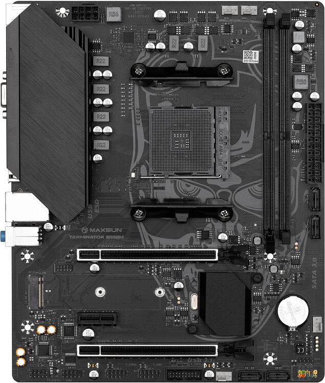 Материнская плата Maxsun Terminator DDR4 (B550M)